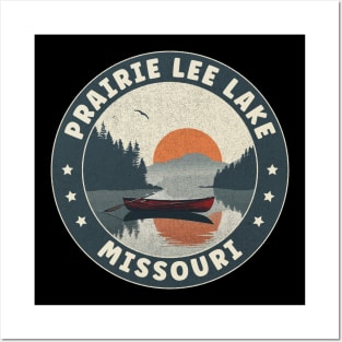 Prairie Lee Lake Missouri Sunset Posters and Art